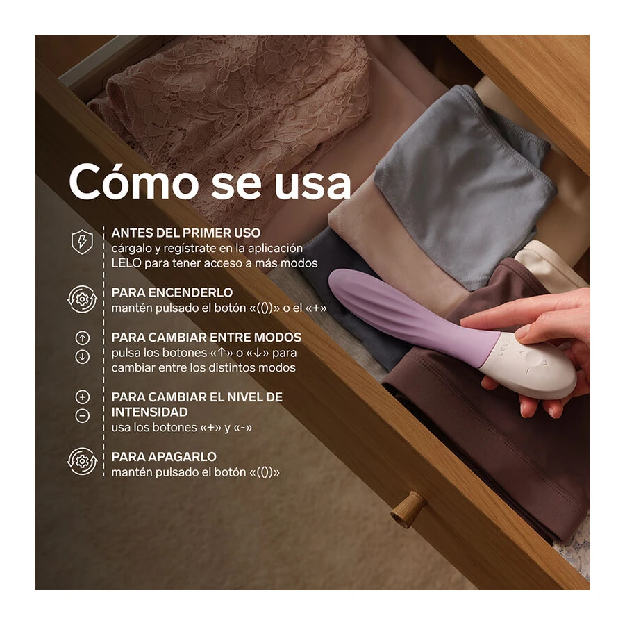 LELO - MONA TWIST RECHARGEABLE APP-CONTROLLED G-SPOT VIBRATOR LAVENDER